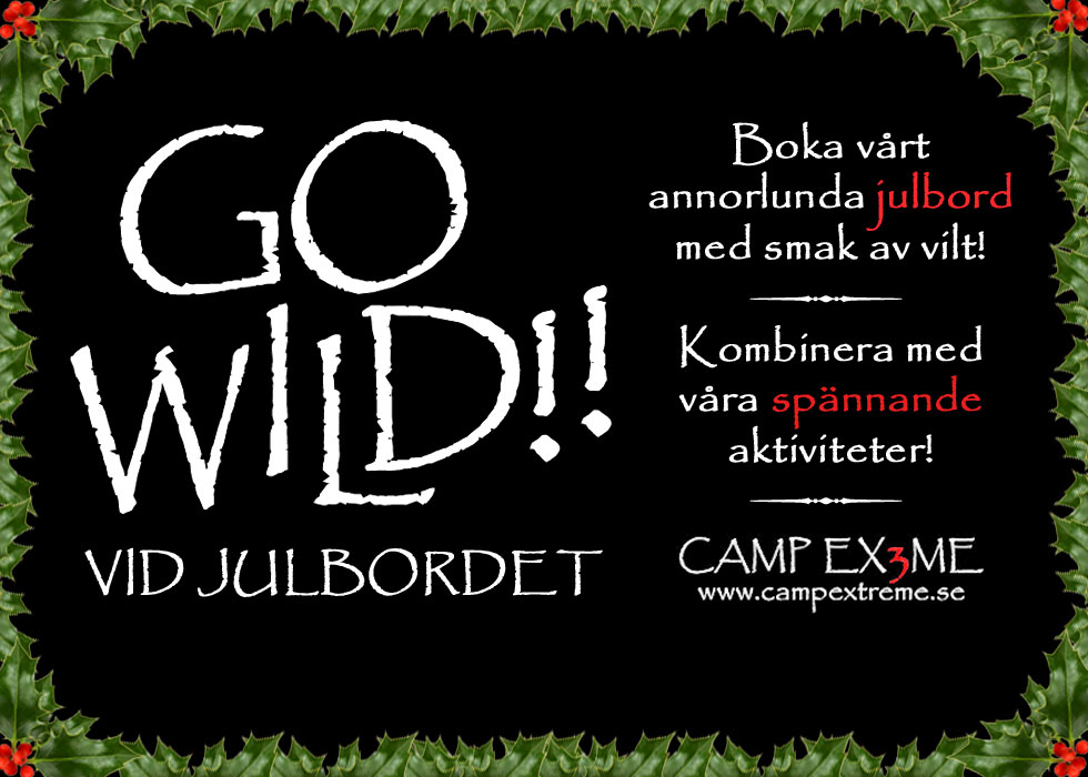 campextreme julbord i Jönköping