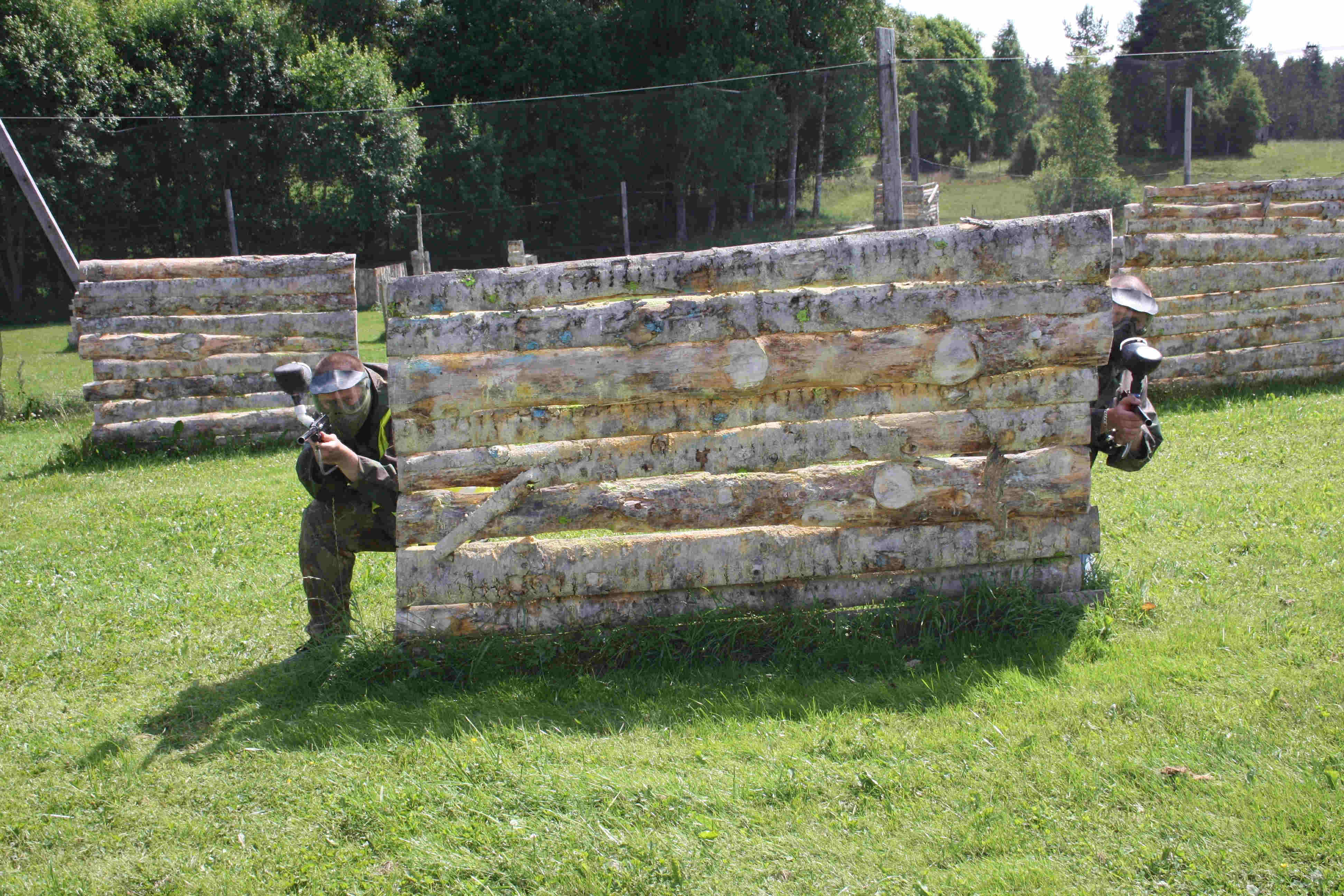 Paintball arenan sommar i Jönköping